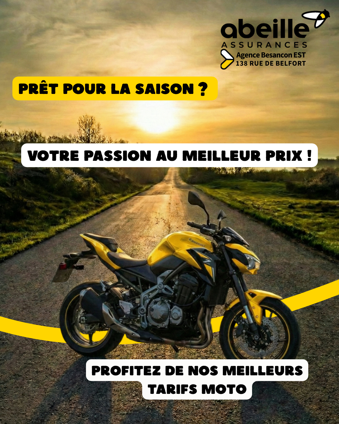 Abeille assurance - abeille assurance besancon - post_moto